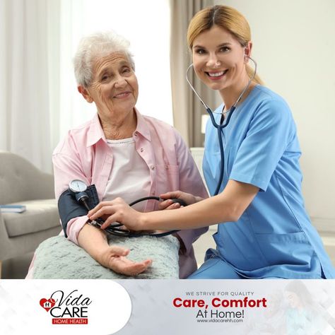 When an elderly loved one is hospitalized due to an injury or illness, the risk for re-hospitalization may be a concern. To address this, home health care providers offer skilled nursing as part of their services. With skilled nursing, patients can reduce the risk of re-hospitalization by receiving support at home. Patients may also regain some level of independence through rehabilitation while receiving ongoing monitoring to manage their symptoms. #HomeHealthCare #VidaCareHomeHealth Home Health Nurse, Chronic Obstructive Pulmonary Disease, Care Home, Home Health Care, Chronic Condition, Chronic Disease, Care Plans, Cardiovascular Disease, Regular Exercise