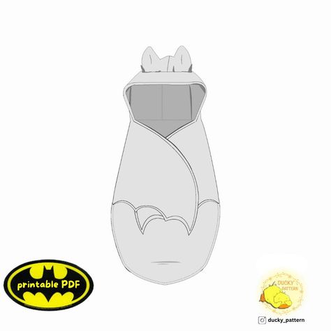 🎃🦇*BAT SWADDLE HALLOWEEN COSTUME FOR BABY* 🦇🦇🦇 • • • • #Infant Swaddle Sack #batman swaddle #bat wings swaddle #Pattern Tutorial #Baby Clothes Sewing #PDF Pattern #Halloween Costume #Bat Swaddle #baby Sewing Pattern #swaddle pattern #digitalpattern #halloweenpattern Bat Swaddle, Swaddle Pattern, Halloween Costume Bat, Sewing Pdf Pattern, Swaddle Sack, Swaddle Baby, Clothes Sewing, Baby Halloween Costumes, Pattern Tutorial