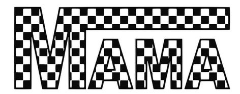 Nascar Svg, Monster Jam Shirts Vinyl, Checkered Mama Shirt, Checkered Mama Svg, Racing Checkered Pattern, Mom Shirt Svg, Cricut Design Studio, Cricut Shirts, Vans Style