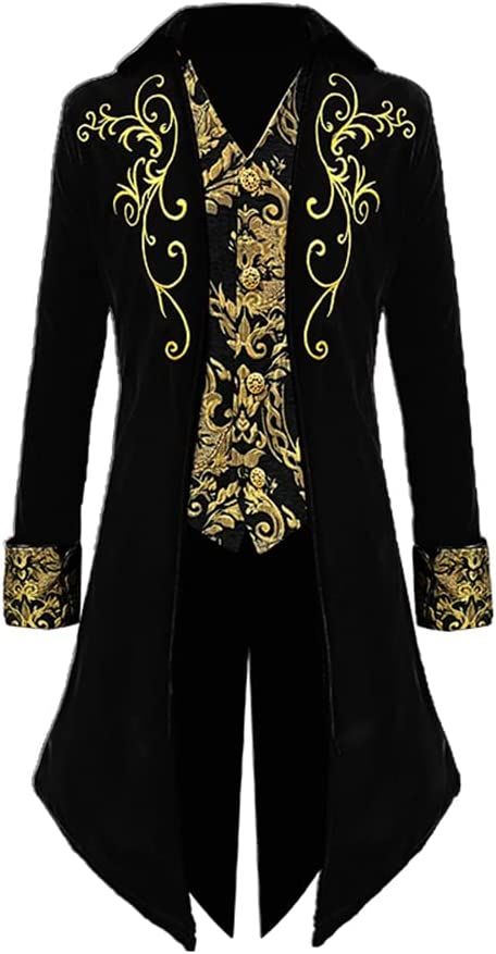 Prince Jacket, Steampunk Tailcoat, Medieval Steampunk, Ringmaster Costume, Victorian Jacket, Masquerade Prom, King Costume, Everyday Jacket, Masquerade Costumes