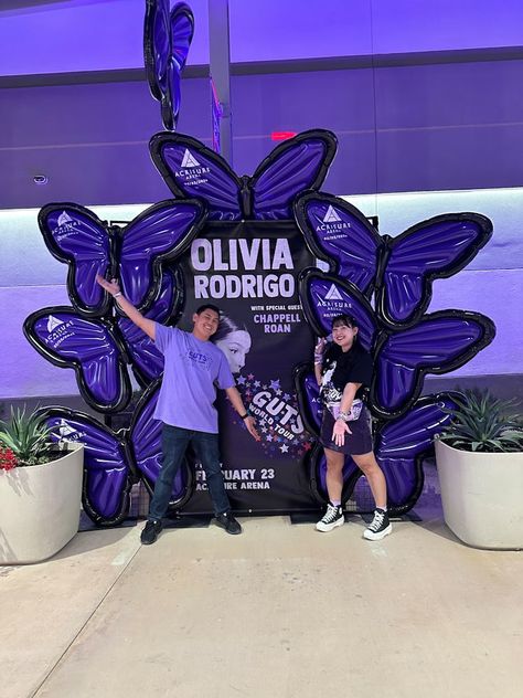 Olivia Rodrigo's 'GUTS' Tour Merch Truck Guide: What's Worth The Wait? Olivia Rodrigo Merch, Butterfly Tote Bag, Guts Tour, Butterfly Bags, Face Gems, Tour Merch, Blue Crewneck, Tour Posters, Worth The Wait