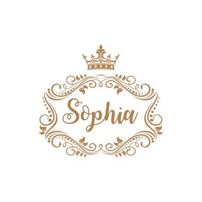 Decal House ''Name'' Princess Crown Nursery Wall Decal Color: Light Brown Crown Nursery, Masters Graduation Pictures, Blue Feature Wall, Manuscript Art, Wall Tapestry Bedroom, Light Green Walls, Masters Graduation, Wall Stencil Patterns, Diy Photo Backdrop