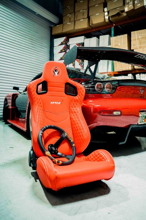 This color combo with the car and the seats and the wheel are killer these idems are available in store and online give us a call 407-846-8430 or check out our website Nissan Skyline Gt, Skyline Gt, No Credit, Nissan Skyline, Racing Car, Color Combo, Color Combos, Car Parts, Race Cars