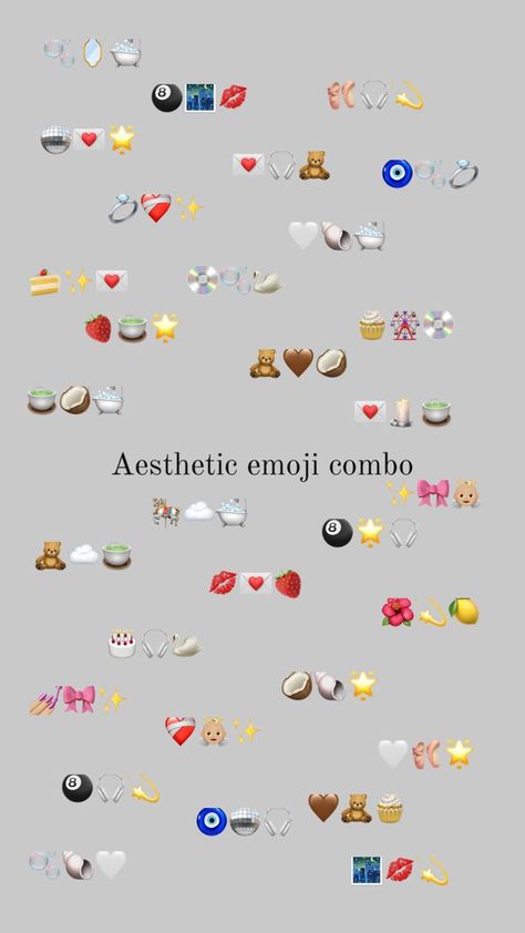 “Aesthetic emoji combo” 4th Of July Emoji Combos, Disco Ball Emoji Combo, Desi Emoji Combination, Emojis To Use, Emoji Friends, Selfie Quotes Instagram, Instagram Selfie Captions, Emojis Aesthetic, Classy Captions For Instagram