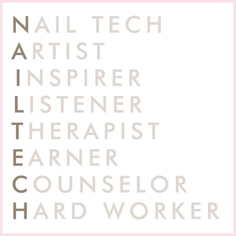 Don't you love being a Bio Sculpture Nail Technician? Nail Tech Motivation Quotes, Nail Technician Instagram Bio, Nail Tech Memes Truths, Quotes For Nail Technicians, Bio For Nail Artist, Nail Tech Picture Ideas, Content Calendar For Nail Tech, Rich Off Nails Quote, Nail Sayings Cute