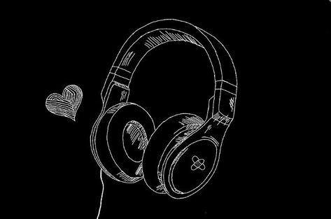 Headphones Profile Picture, Song Asthetic Picture Spotify, Music Inspo Aesthetic, Happy Music Aesthetic, Headphones Aesthetic Dark, Headphones Aesthetic Drawing, Music Logo Aesthetic, Music Dark Aesthetic, Headphones Pfp