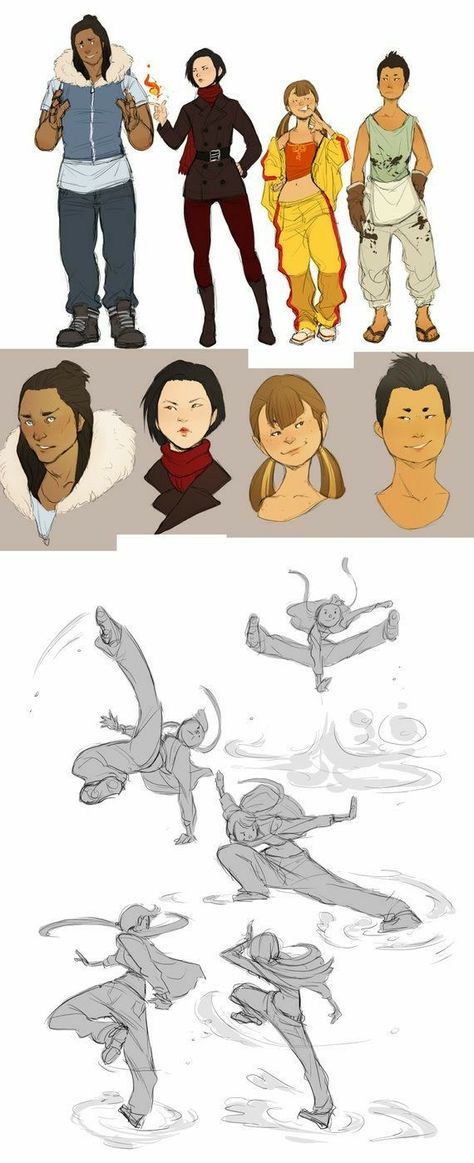 Air Bending Poses, Air Bending, Freaking Awesome, Arte Inspo, Poses References, Character Poses, Action Poses, Art Poses, Character Design References