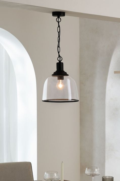 Kitchen Black Pendant Lights, Conservatory Lighting, Black Pendant Light Kitchen, Lantern Ceiling Lights, Kitchen Pendant Lighting, Black Pendant Light, Pendant Ceiling Light, Black Pendant, Gloucester