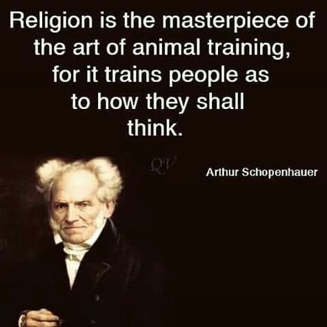 Religion Atheism Humor, Spaghetti Monster, Useless Knowledge, Funny Wife, Bad Religion, Atheist Quotes, Freedom Meaning, Mental Disorder, Arthur Schopenhauer