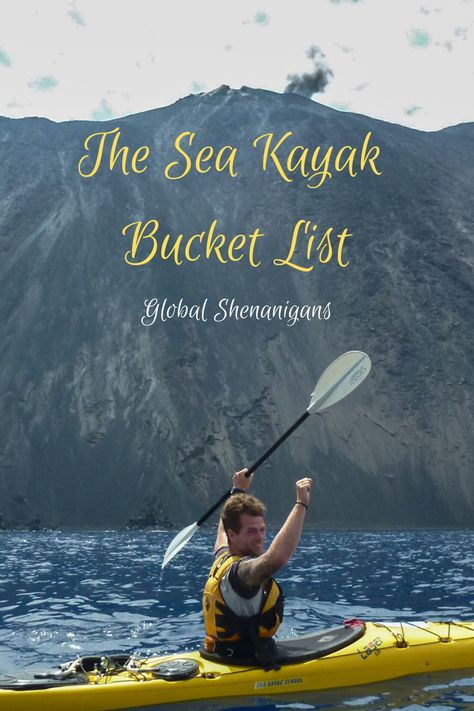 Best places in the world for sea kayaking adventures!   Look inside for some adventure travel inspiration.   #kayak #seakayak #adventuretravel Best Places In The World, Sea Kayak, Ethical Travel, Kayak Adventures, Point Break, Sea Kayaking, Adventure Sports, Places In The World, Canoe And Kayak