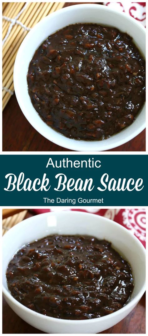 BEST Chinese Black Bean Sauce Black Bean Garlic Sauce, Black Bean Sauce Recipe, Chinese Noodle Dishes, Black Bean Paste, Black Bean Recipes, Bean Sauce, Best Chinese Food, Eggplant Dishes, Paste Recipe