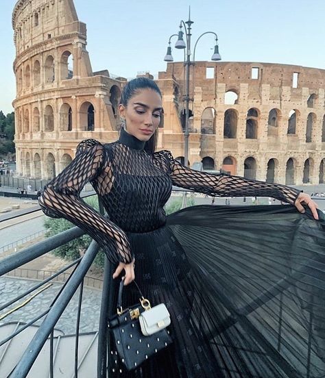 Jessica Kahawaty, Coach Dinky Crossbody, Dresses With Sleeves, Long Sleeve Dress, My Style, Building, Long Sleeve, On Instagram, Instagram