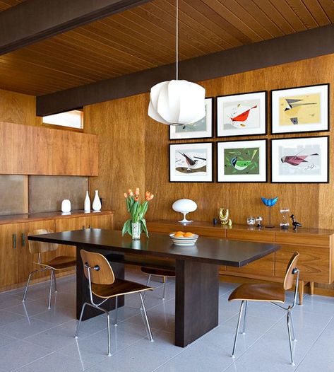 Mid century modern captured by Mariko Reed Mid Century Interior, Charley Harper, Modern Architects, Mid Century Modern Interiors, Candy Candy, Retro Interior, Mid Century Dining, George Nelson, Luxury House Designs