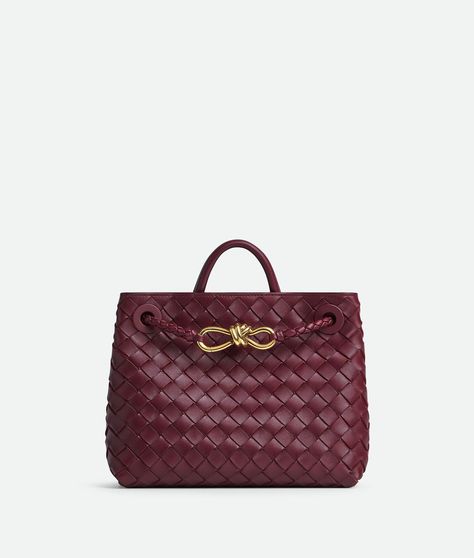 Bottega Veneta® Women's Small Andiamo in Duke. Shop online now. Bottega Bag, Bottega Veneta Bag, Eyewear Womens, Medium Bags, Long Wallet, Leather Accessories, Leather Top, Small Bags, Wallets For Women