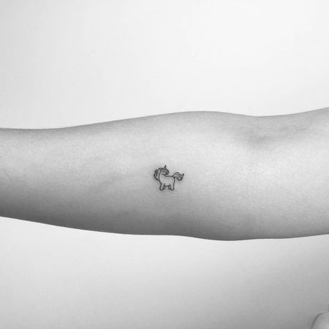 Tiny Unicorn Tattoo, Scotland Tattoo, Best Small Tattoos, Black And Grey Tattoos For Men, Handwriting Tattoos, Black And Grey Tattoos Sleeve, Unicorn Tattoo, Red Heart Tattoos, Minimal Tattoo Design