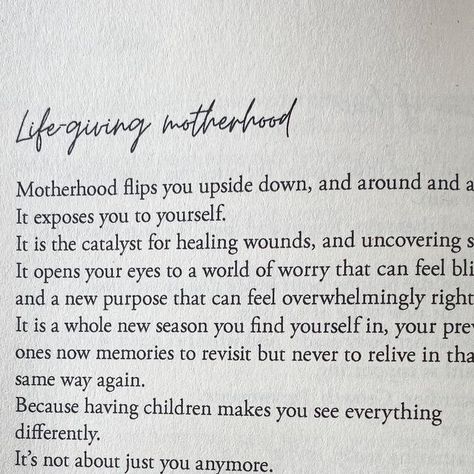 Emma Heaphy on Instagram: "Taken from my third poetry book on early motherhood: ‘Motherhood to Me’ Available worldwide 🫶🏻  @wordsof_emmaheaphy   #motherhood #newmom #newmotherhood #motherhoodjourney #motherhoodpoetry #motherhoodbook" Raw Motherhood Quotes, Motherhood Truths, Motherhood Books, Motherhood Quotes, High Risk Pregnancy, Best Quotes From Books, Mom Life Quotes, Motherhood Journey, Quotes About Motherhood