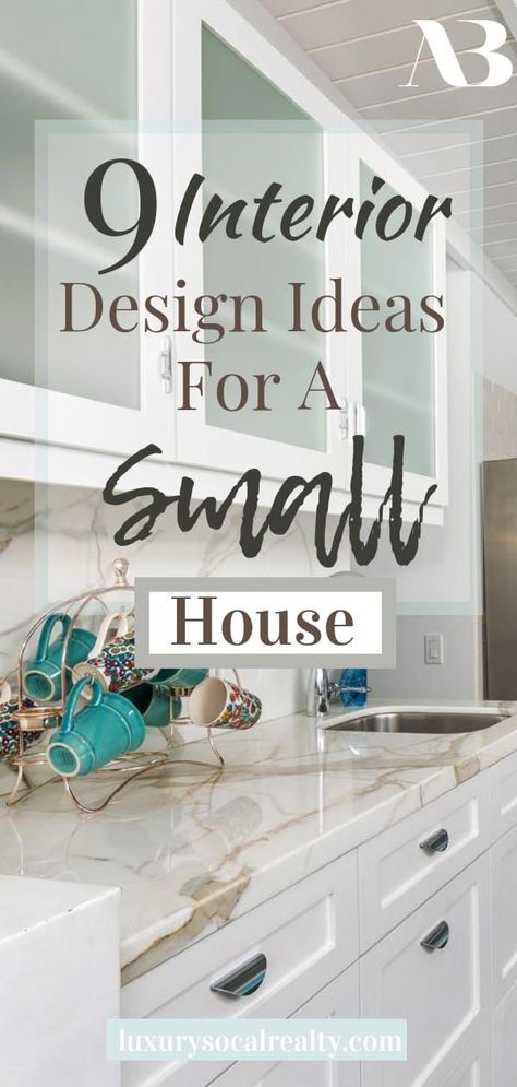 Interior Design Ideas For A Small House (Tiny House Ideas) Ideas For A Small House, Cottage Small, Small House Living, Aesthetic Interior Design, Tiny House Interior Design, Small House Interior, Boho Interior Design, Small House Interior Design, Small House Decorating