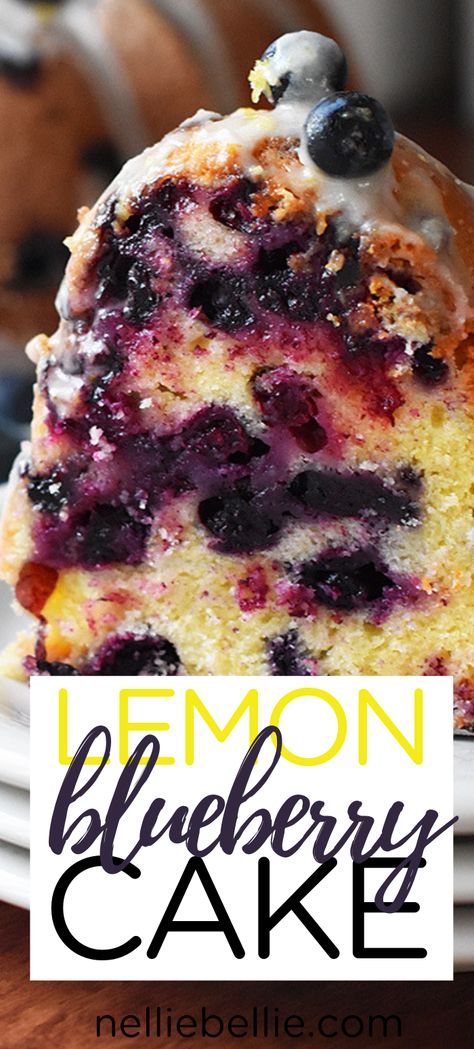 Blueberry Bunt Cake, Blueberry Bundt Cake Recipes, Lemon Blueberry Bundt, Blueberry Lemon Cake Recipe, Lemon Blueberry Pound Cake, Lemon Blueberry Bundt Cake, Blueberry Bundt, Easy Bundt Cake Recipes, Blueberry Bundt Cake