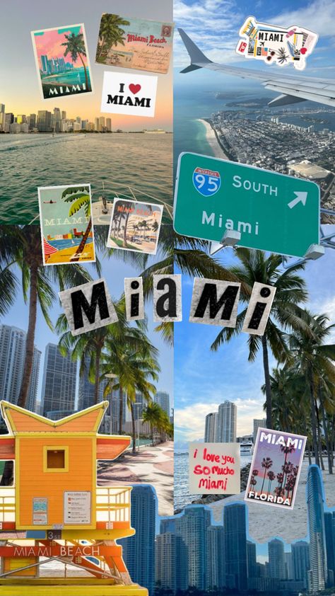 miami aesthetic collage #miami #aesthetic #collage #wallpaper #miamibeach #florida #beach #summer Miami Florida Wallpaper, U Miami Aesthetic, Miami 80s Aesthetic, Preppy Aesthetic Collage, Refugee Book, Miami Postcard, Miami 90s, Florida Collage, Beach Aesthetic Collage