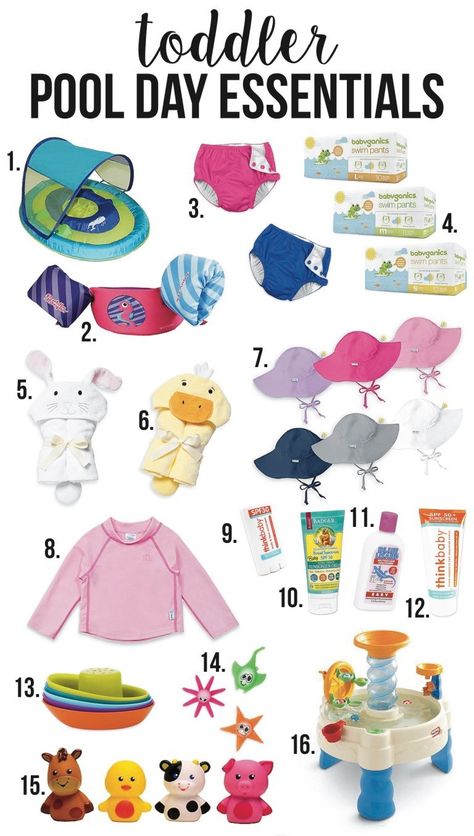 Summer Vacation Necessities, Beach Planning, Pool Day Essentials, Vacation Necessities, Baby Travel Checklist, Beach Vacation Accessories, Beach Vacation Packing, Beach Bag Essentials, Beach Mom