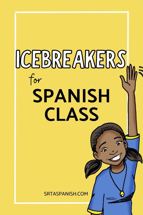 Are you looking for some EASY icebreakers for Spanish class? Check out some getting to know you activities for your middle school and high school Spanish classes! Click to see them all. Middle School Spanish Activities, Spanish Class Activities, Learning Specialist, 7th Grade Classroom, Spanish Teacher Resources, Spanish Classroom Activities, Get To Know You Activities, Homeschool Spanish, Middle School Spanish