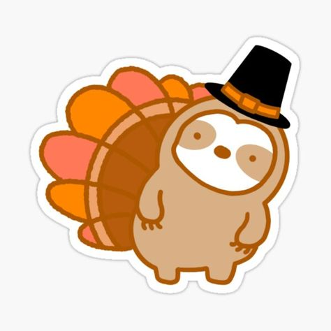 This adorable turkey design is perfect for Thanksgiving! • Millions of unique designs by independent artists. Find your thing. Kawaii Thanksgiving, Cute Turkey, Gobble Til You Wobble, Turkey Design, Thanksgiving Feast, Thanksgiving Turkey, Happy Thanksgiving, Sloth, Science Poster