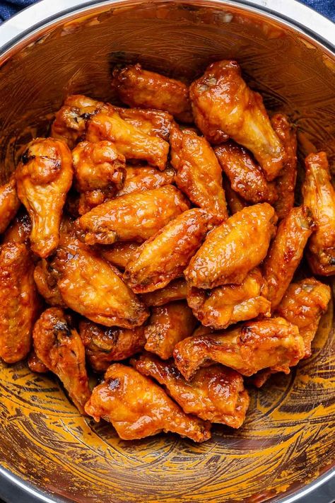 The Best Buffalo Wings Buffalo Wings Side Dishes, Jumbo Chicken Wings, American Diner Food, Homemade Buffalo Wings, Best Buffalo Wings, Rich Things, Wing Board, Homemade Blue Cheese Dressing, Buffalo Wings Recipe