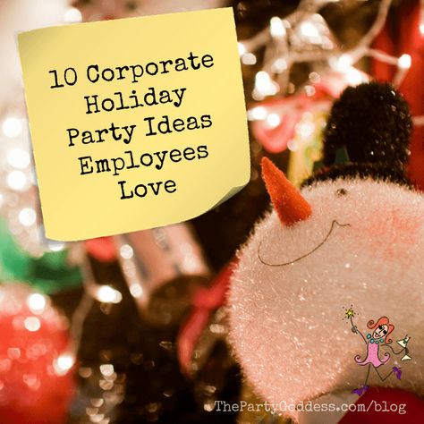 10 Corporate Holiday Party Ideas Employees Love Holiday Work Party Ideas, Corporate Holiday Party Ideas, Staff Christmas Party Ideas, Corporate Holiday Party Themes, Office Holiday Party Ideas, Work Christmas Party Ideas, Christmas Classroom Treats, Holiday Party Ideas, Corporate Christmas Parties