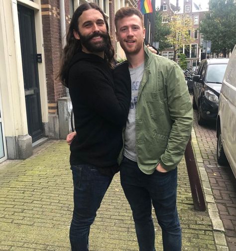 Jonathan Van Ness Shares New Photos of Husband Mark Peacock and Details How They First Met Jonathan Van Ness, Learning To Drive, Going On A Date, I Got Married, New Photos, Human Experience, Jack Russell, Happy Couple, Got Married