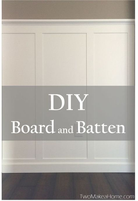 Board And Batten Foyer, Diy Board And Batten, Board And Batten Wall, Front Entryway, Foyer Decorating, Chair Rail, Board And Batten, Wainscoting, Diy Home Improvement