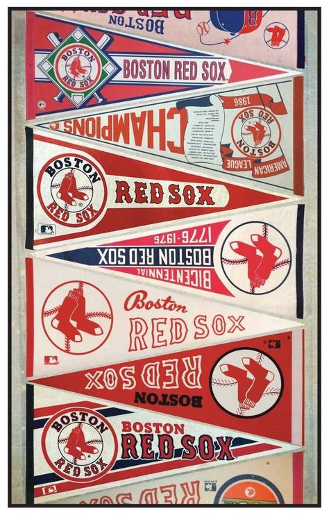 This is a print I made that has vintage Boston Red Sox pennants. The print is 11 by 17 or 8.5 by 11, printed on 67lb cover stock paper and will be shipped in a mailing tube. The post office has been very inconsistent with delivery times. Sometimes it takes 4 days and sometimes it takes a month. Please be patient. It's not my fault. This does not include any actual pennants. Just a print of pennants. Boston Vintage, Vintage Boston, Dorm Posters, Spring Mood, Print Collage, Stock Paper, Samara, Philadelphia Pa, Boston Red