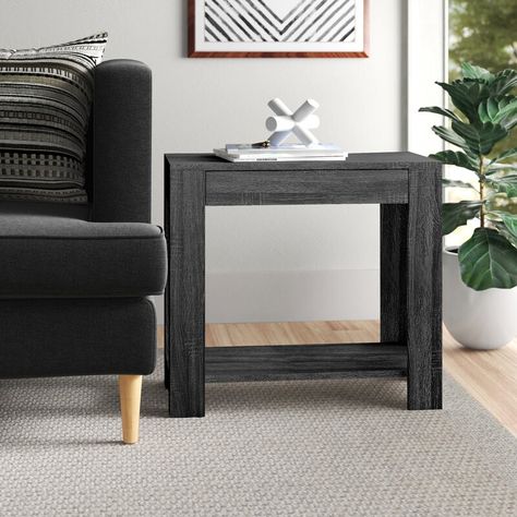 Zipcode Design™ Aahil End Table with Storage & Reviews - Wayfair Canada Teen Lounge, Teen Bedroom Furniture, Living Room End Tables, End Tables With Storage, Bedroom Furniture For Sale, Kids Bedroom Furniture, Lounge Furniture, Floor Lamp Table, Furniture Sale