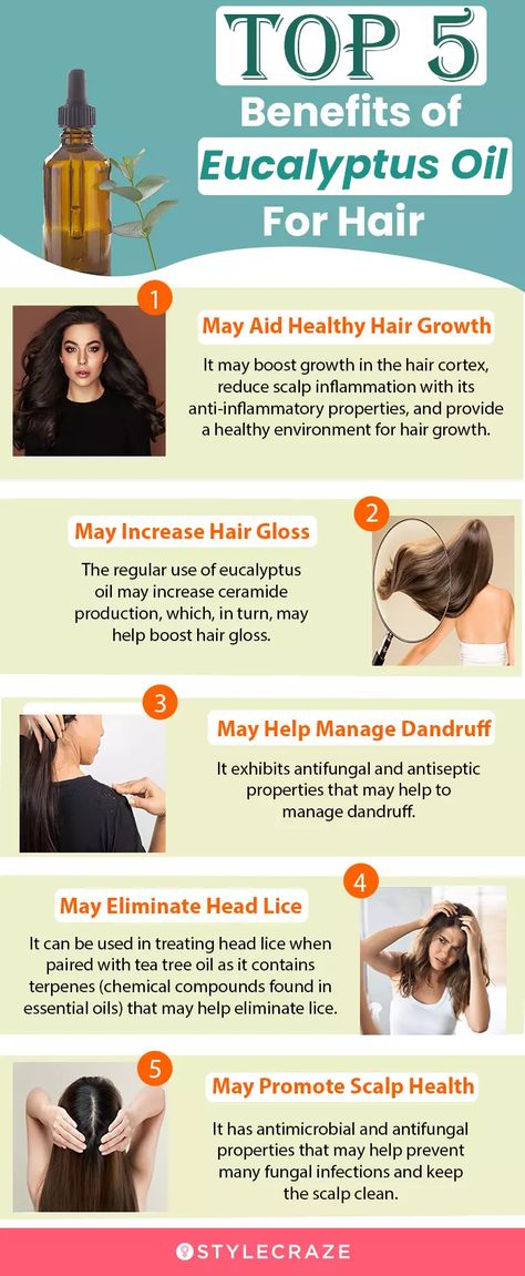 Eucalyptus Oil For Hair, Eucalyptus Oil Benefits, Eucalyptus Oil Uses, Benefits Of Eucalyptus, Pimples On Scalp, Hair Oil Benefits, Lr Health And Beauty, Herbal Hair Growth, Hair Elixir