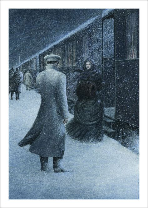 Angela Barrett. Anna Karenina Anna Karenina Book, Russian Winter, Arte Peculiar, Russian Literature, Leo Tolstoy, Anna Karenina, Romance Art, Classical Art, Pics Art