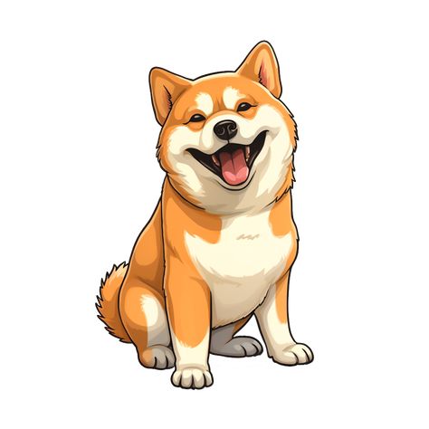 Shiba Dog Illustration, Akita Dog Drawing, Akita Drawing, Shiba Drawing, Shiba Illustration, Shiba Inu Drawing, Shiba Inu Illustration, Shiba Inu Cartoon, Hachiko Dog