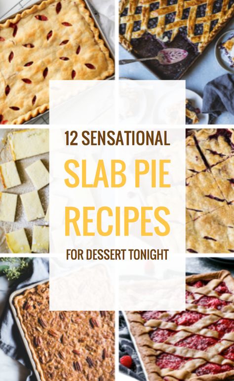 12 Sensational Slab Pie Recipes for Dessert Sheet Pies Dessert Recipes, Slab Pies Recipes, Sheet Pan Pies, Sheet Pan Pie, Caramel And Apples, Cook Shack, Slab Pies, Slab Pie Recipes, No Bake Cheesecake Filling