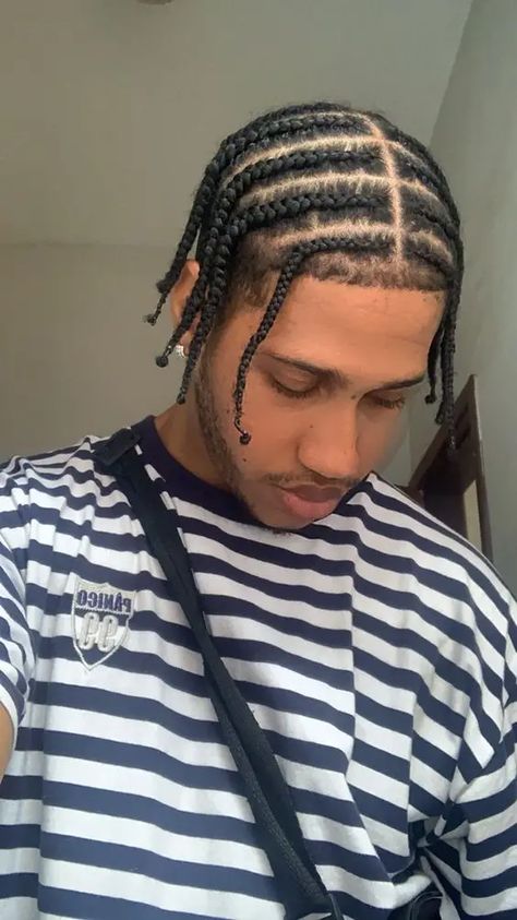 27 Pop Smoke Braids Style Ideas To Look Gorgeous Black Man Hairstyle Braids, Braids With Fade Men, Cornrows Styles Men, Side Braids Men, Black Men Braids Hairstyles With Fade, Side Cornrows Men, Men’s Twist Hairstyles, Braids For Men With Fade, Mens Braided Hairstyles