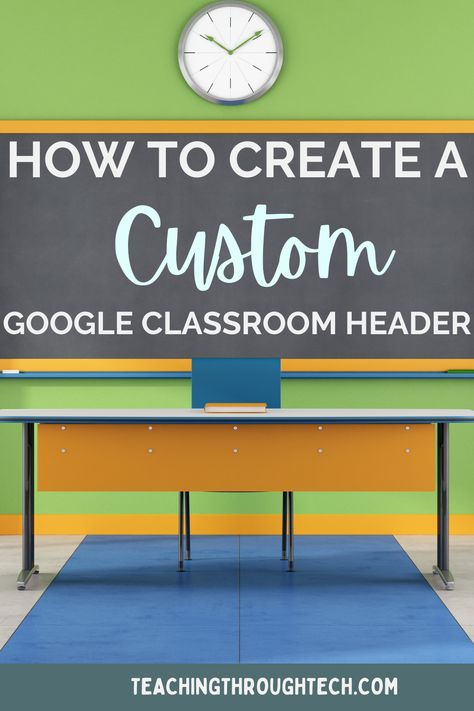 This post teaches how to create custom Google Classroom header. Follow the tutorial to make a header for each of your Google Classrooms. Google Classroom Headers Free, Google Classroom Banner, Teaching Preschoolers, Classroom Banner, Teaching Preschool, Google Classroom, To Create, Preschool, Pre School