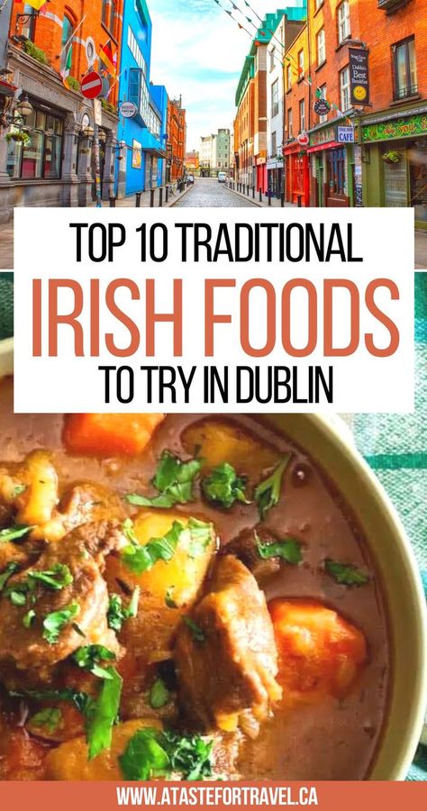 Top 10 Traditional Irish Foods to Try in Dublin Irish Food Traditional, Traditional Irish Food, Dublin Food, Dublin Restaurants, Irish Foods, Dublin Pubs, Northern Ireland Travel, Ireland Food, Irish Recipes Traditional