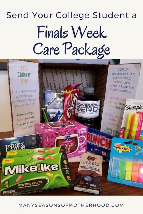 College Finals Care Package, Finals Week Care Package, Exam Care Package, Finals Care Package, Kids Care Package, Diy Care Package, College Care Package Ideas, College Finals, Exam Week