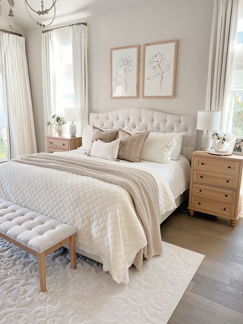 Farmhouse chic bedroom