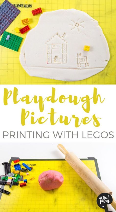 Playdough Ideas For Kids, Playdough Pictures, Playdough Crafts, Lego Activities For Kids, Parent Pictures, Photography Cartoon, Sensory Playdough, Lego Crafts, Simple Art Activity