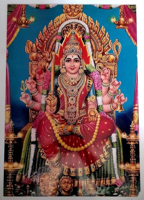 AOP India Hinduism SAMAYAPURAM MARIAMMAN poster 30x43cm R Samayapuram Mariamman, Love Is Hard Quotes, Shani Dev, Sahaja Yoga, God Pics, Aadi Shakti, Morning Flowers Quotes, Good Morning Flowers Quotes, Flowers Quotes