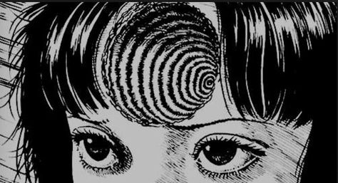 . Bobs Burger, Black And White Gif, Japanese Animated Movies, Japanese Horror, Japon Illustration, Junji Ito, Trippy Art, Dark Anime, Horror Art