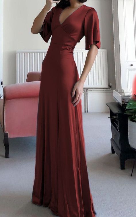 Classy Prom Dress, Dress With Sleeve, Classy Prom, Classy Prom Dresses, Dresses Classy, Vestidos Vintage, Prom Dresses With Sleeves, Mode Inspo, Style Outfits