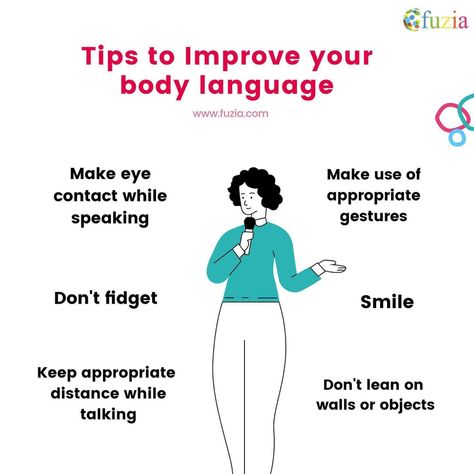 Do you know that body image is directly connected to how a person perceives their own body? A positive and a healthy body language is seen as a sign of confidence while rigid shoulders or bad posture might make you seem a little uptight! Different gestures or postures play an important role that make-or-break one's personal as well as professional relationships. Let's look at some tips that might help us improve our body language! To read more about similar informative topics, visit the Learnin Confident Body Language, Improve Confidence, Simple Health, Bad Posture, Personal Image, Body Posture, Design Your Life, Natural Therapy, Lettering Tutorial