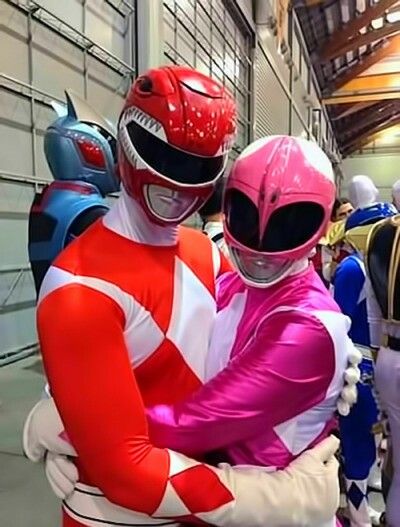 Kimberly and Jason Jason And Kimberly Power Rangers, Power Rangers Funny, Kimberly Power Rangers, Kimberly Hart, Jason X, Power Rangers Cosplay, Pink Power Rangers, Power Rangers Samurai, All Power Rangers