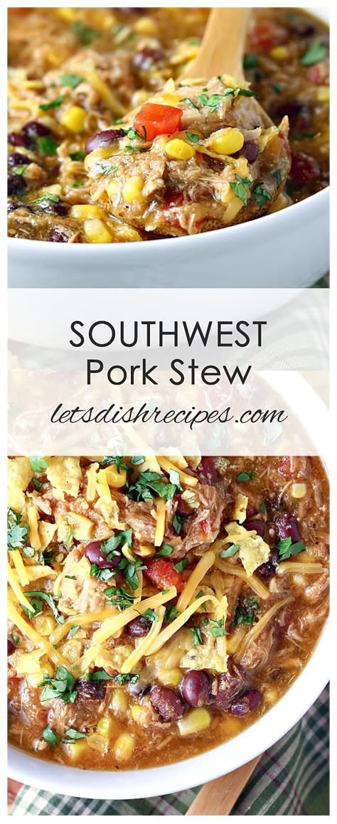 Pulled Pork Soup, Pork Stew Meat, Pork Soup Recipes, Pork Stew Recipes, Leftover Pulled Pork, Pork Chili, Pulled Pork Leftovers, Leftover Pork, Stew Soup