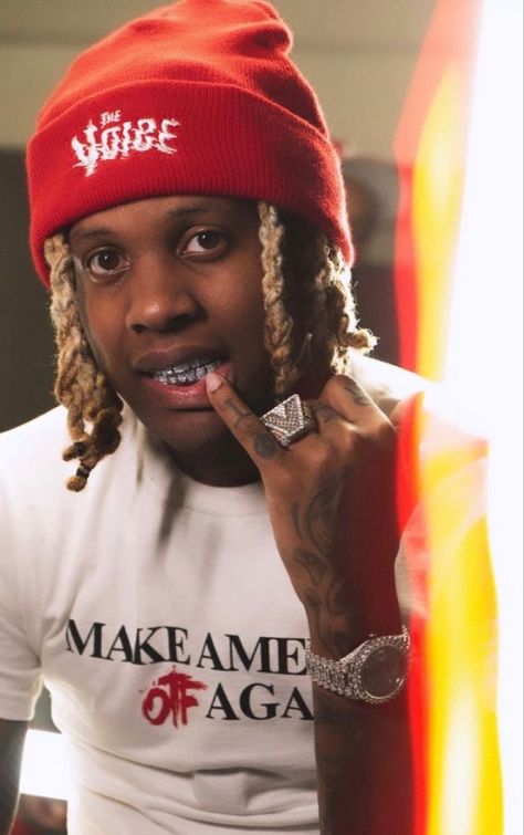 Lil Durk Dreads, Lil Durk Aesthetic, Dreads Styles For Men, Starter Dreads, Braided Dreads, Loc Styles Short, Comb Coils, Short Dreadlocks, Dyed Dreads