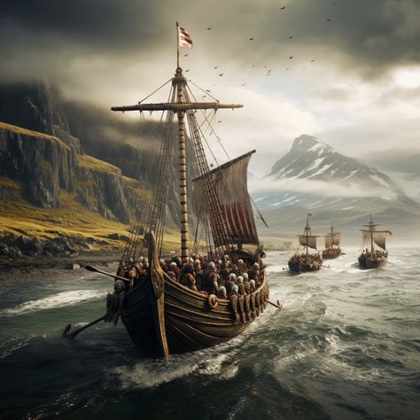 How historically accurate is Vikings? Gamer Outfit, Fall Nails Design, Vikings History, Viking Pictures, Fall Nails Designs, Norse Art, Viking Wallpaper, Viking Aesthetic, Viking Ships